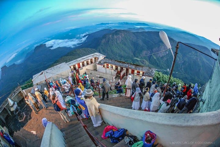 Sunrise at Adam's Peak: Overnight Climb from Colombo