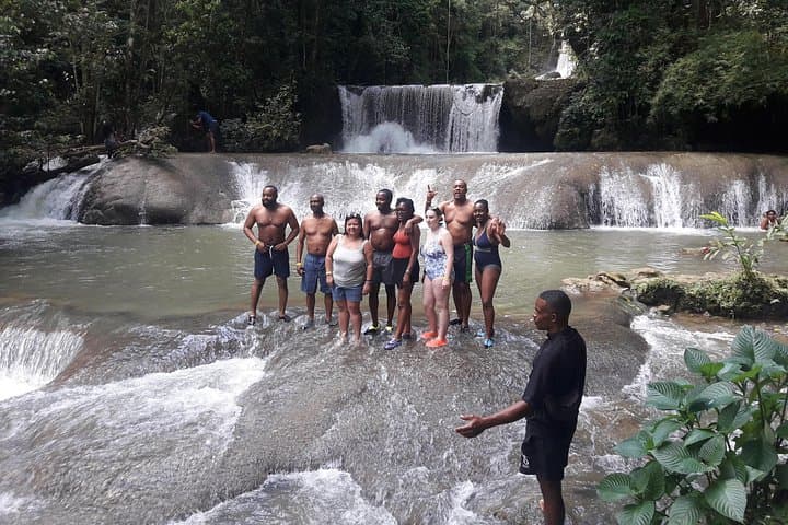 Private YS Falls Tour from Montego Bay — Swim, Zipline and Waterfall Climb photo 2
