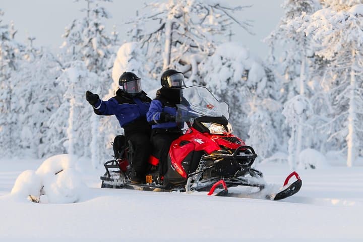Snowmobile Safari to Reindeer Farm in Rovaniemi: Drive, Meet Reindeer, Earn a License photo 3