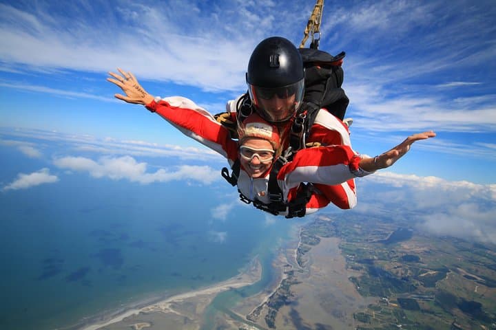 13,000ft Tandem Skydive over Abel Tasman Coastline (Motueka)