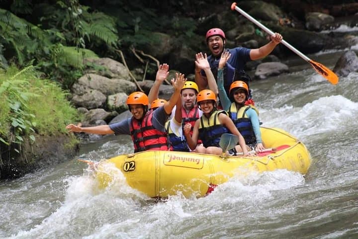 Ubud Ayung River Rafting & Bali Swing: Full-Day Adventure with Lunch and Transfers