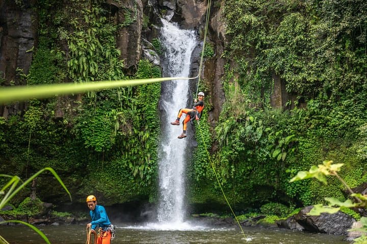 High-Vertical Canyoning Trip: Anahata Canyon Ubud — Rappels, Jumps & Jungle Pools