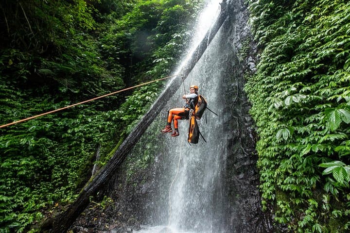 High-Vertical Canyoning Trip: Anahata Canyon Ubud — Rappels, Jumps & Jungle Pools photo 4