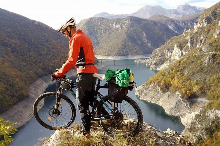 Piva Lake Ring Biking Tour — 52 km Loop Around Montenegro’s Deep Reservoir