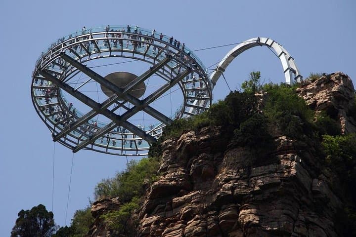 Shilinxia Gorge & UFO Glass Platform Day Tour from Beijing