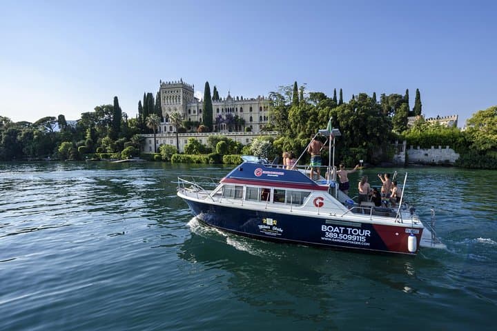 Southern Lake Garda Full-Day Cruise from Lazise — Swim, Lunch & Sirmione Stop