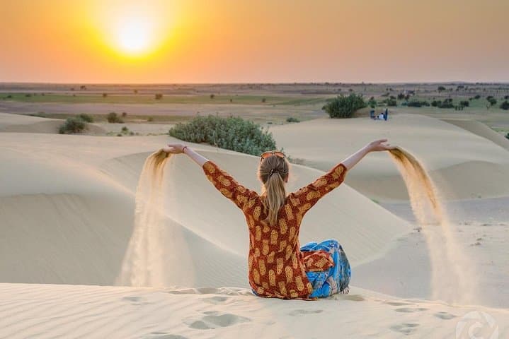 Sunset Safari and Camel Dinner in Jaisalmer's Thar Desert photo 5