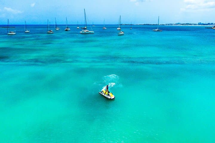 30-Min Jet Ski Tour in St. Maarten — Maho, Mullet Bay & La Samanna photo 2