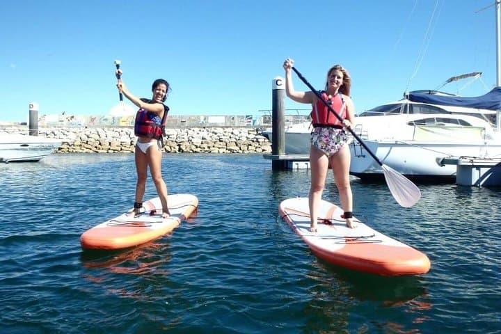 Stand Up Paddle on the Lisbon Coast — Oeiras SUP Lesson & Sea Paddle photo 2