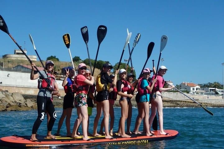 Stand Up Paddle on the Lisbon Coast — Oeiras SUP Lesson & Sea Paddle photo 6