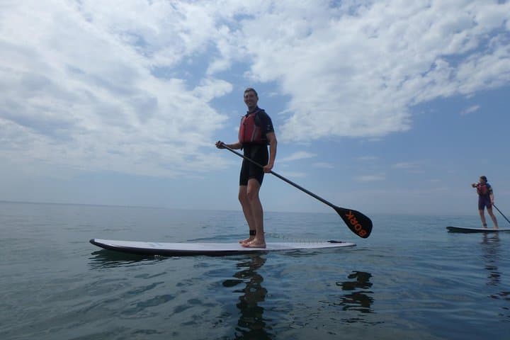 Stand Up Paddle on the Lisbon Coast — Oeiras SUP Lesson & Sea Paddle photo 3