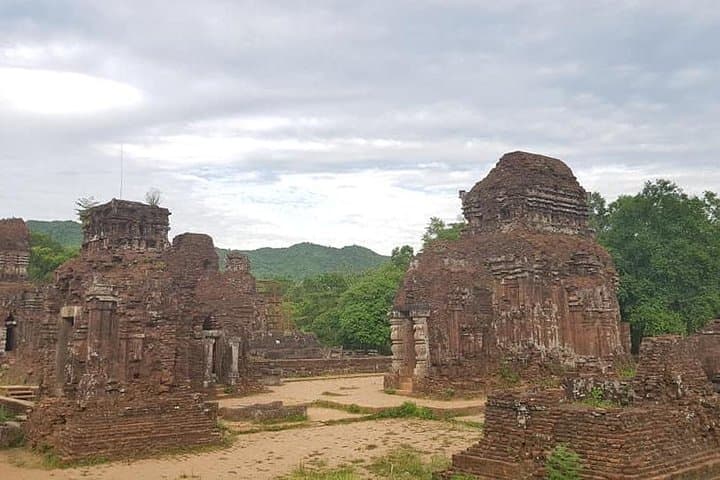 My Son Sanctuary Tour: Basket Boat, Buffalo Ride & Tra Que Farming Experience photo 3
