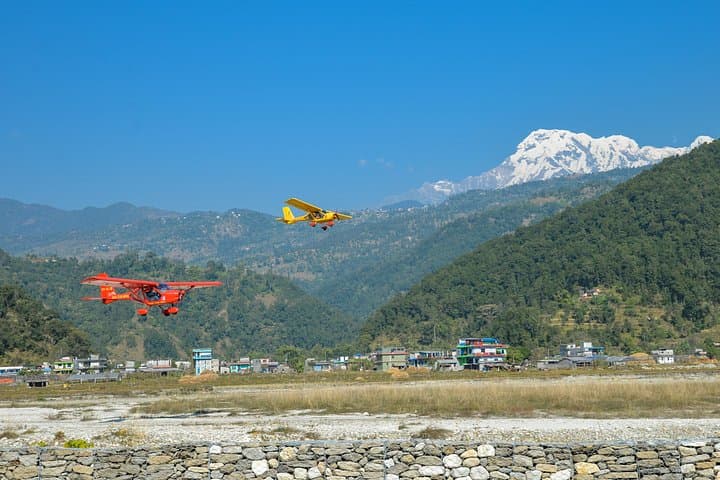 Private Ultralight Flight Over Annapurna: 90-Minute Aeroprakt Adventure from Pokhara photo 2