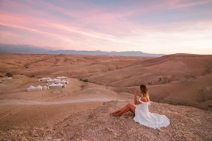 Agafay Desert and Atlas Mountains Day Trip: Camel Ride, Berber Lunch & Scenic Views photo 3