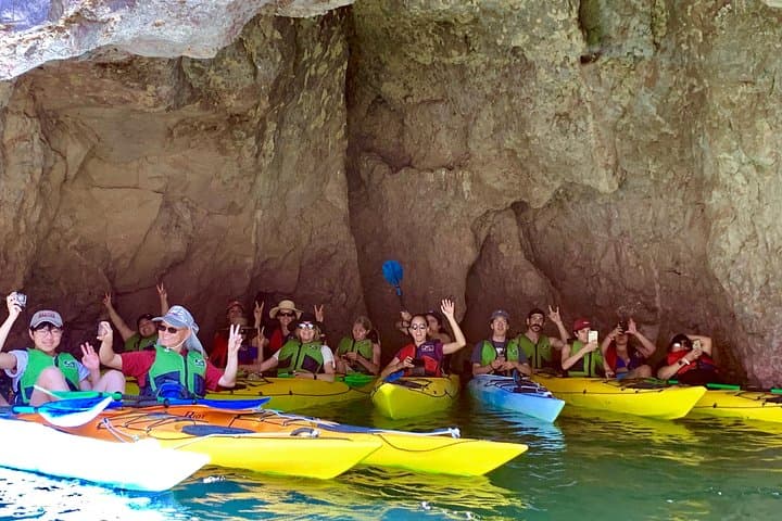 Hoover Dam Kayak Tour: Black Canyon Hot Springs & Emerald Cave Adventure photo 5