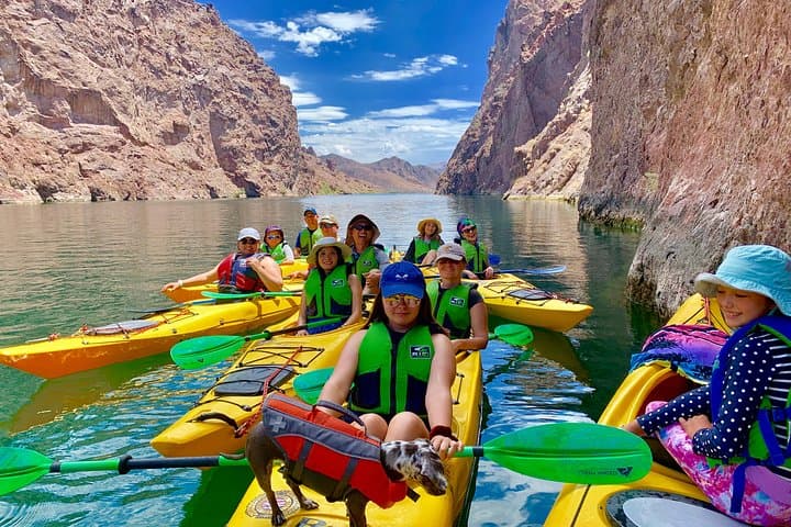 Hoover Dam Kayak Tour: Black Canyon Hot Springs & Emerald Cave Adventure photo 2