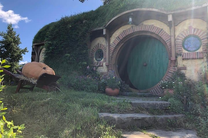 Auckland to Rotorua 2-Day Tour: Waitomo Glowworm Caves, Hobbiton & Te Puia photo 2