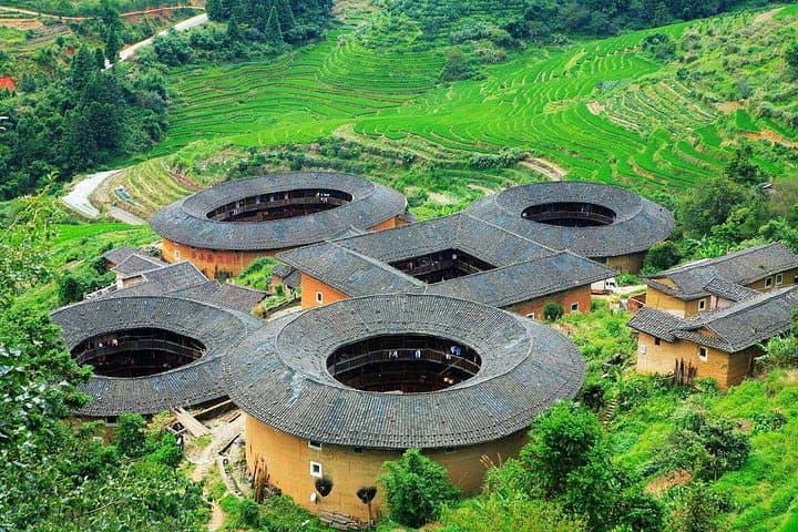 Tianluokeng Tulou & Taxia Village Private Day Tour from Xiamen — Hakka Tulou Culture and Countryside