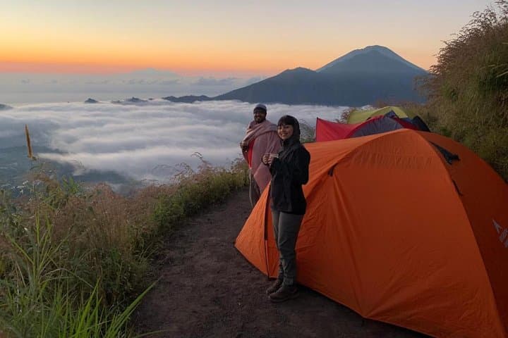 Mount Batur Overnight Camping: Sunset Summit, Sunrise Breakfast & Hot Springs