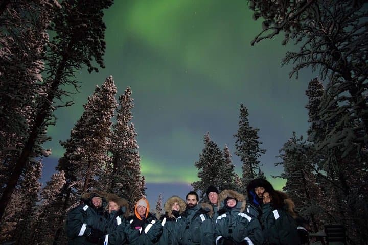 Snowmobile Aurora Expedition in Swedish Lapland: Northern Lights & Lappish Dinner photo 6