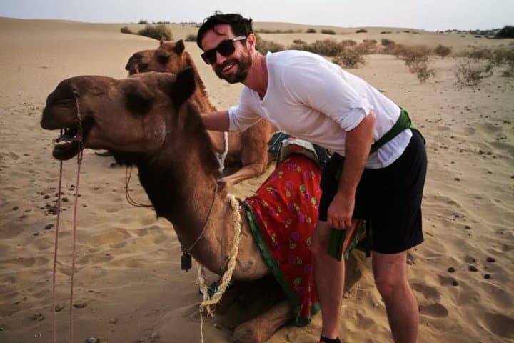 Sunset Camel Safari in Jaisalmer: Dune Ride, Kuldhara Visit & Desert Dinner