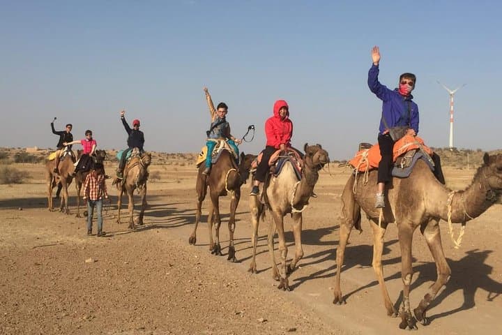 Sunset Camel Safari in Jaisalmer: Dune Ride, Kuldhara Visit & Desert Dinner photo 3