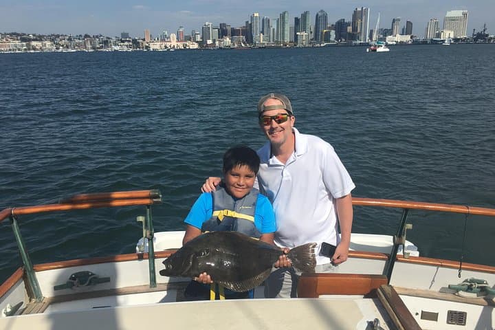 San Diego Bay Fishing Charter: Halibut, Bass & Coastal Sights photo 2