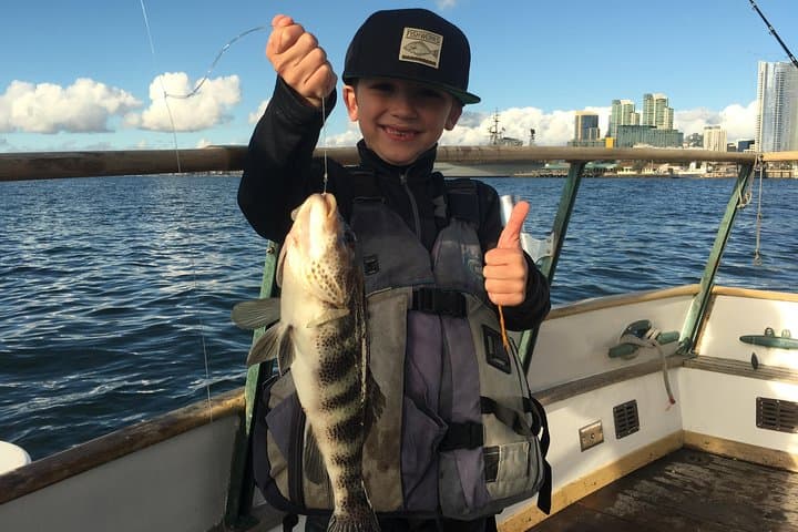 San Diego Bay Fishing Charter: Halibut, Bass & Coastal Sights photo 3