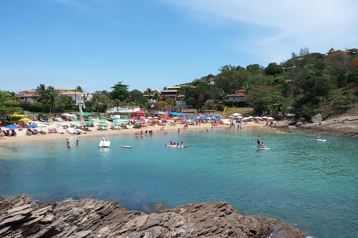 Full-Day Búzios Peninsula Tour from Rio: Choose Three Beaches & Explore Rua das Pedras