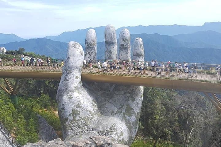 Golden Bridge & Ba Na Hills Cable Car Day Trip from Da Nang or Hoi An photo 2
