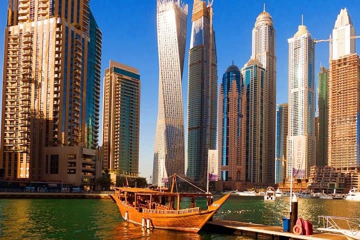 Dubai Marina Dhow Dinner Cruise — Evening Skyline Cruise & Buffet photo 5