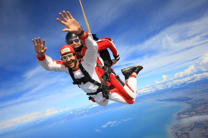 13,000ft Tandem Skydive over Abel Tasman Coastline (Motueka) photo 3