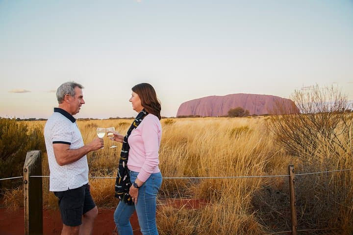 Uluru Sunset Tour from Ayers Rock Resort: Sparkling Wine at the Viewing Area photo 2