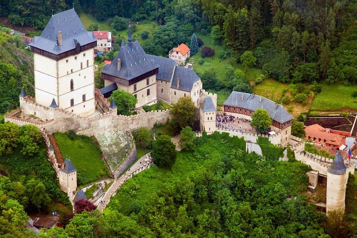 Karlstejn Castle Vintage Convertible Tour from Prague photo 2
