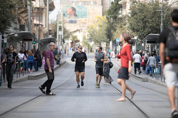 Run Jerusalem: Morning City Running Tour from Old City to Machne Yehuda photo 2