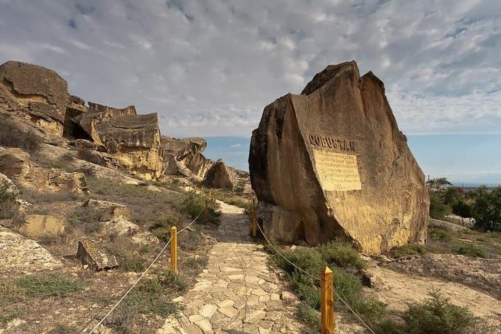 Gobustan & Mud Volcano Day Tour from Baku — Petroglyphs, Semi‑Desert Trails & Mud Spouts photo 2