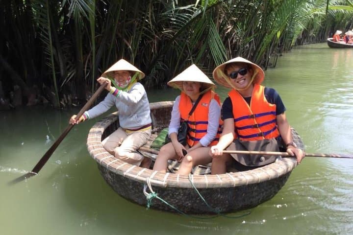 Hoi An Countryside Cycle, Buffalo Ride & Bamboo Basket Boat Experience
