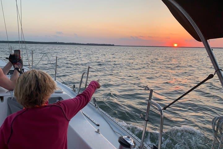 Hilton Head Private Sunset Sailing and Dolphin Watching Tour photo 2
