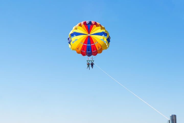Parasailing in Sharm el Sheikh: Aerial Views Over Naama Bay photo 5