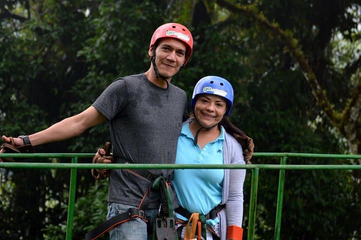 Arenal Combo: Zipline Canopy, Rappel Canyon & Montaña de Fuego Hot Springs photo 3