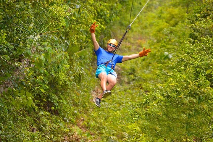 Tulum Xtreme: Zip Lines, Rappel & Cenote Snorkel — 4‑in‑1 Day Trip from Cancun