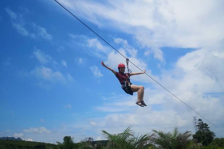 Khao Lak to Phang Nga: White-water Rafting, Zipline & Waterfall Swim Day Trip photo 3