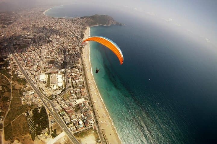 Tandem Paragliding Over Alanya: Toros Mountains to Cleopatra Beach photo 3