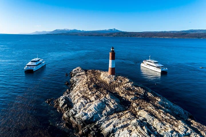 Beagle Channel Catamaran: Sea Lions, Birds & Les Eclaireurs Lighthouse