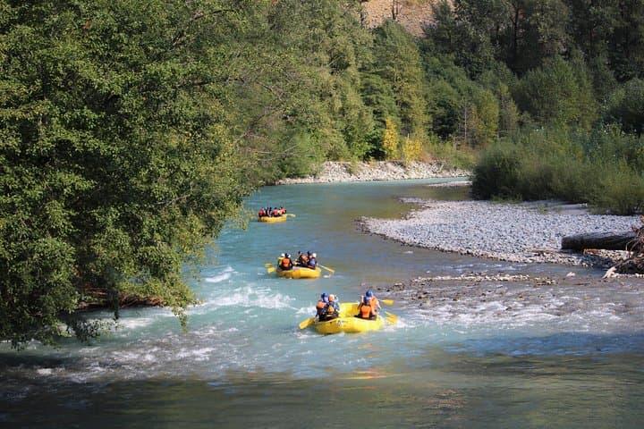 Cheakamus Family Rafting — Half-Day Rapids in Paradise Valley