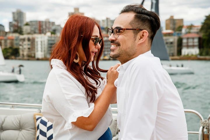 Private Romantic Catamaran Cruise on Sydney Harbour with Picnic Lunch photo 3