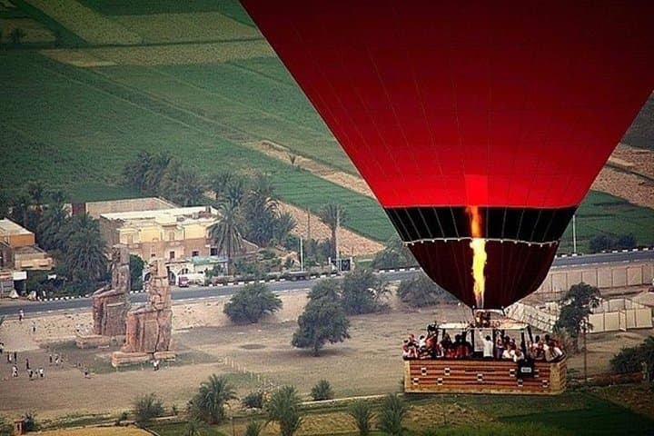Sunrise Hot Air Balloon Over Luxor: Flying Egypt's Open-Air Museum