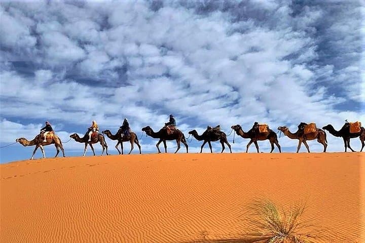 Four-Day Tangier to Sahara: Camel Trekking, Erg Chebbi & Atlas Passes