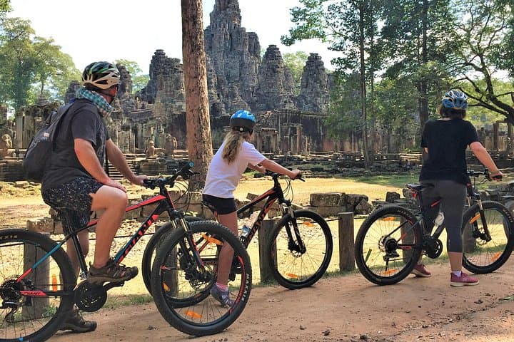 Full-Day Angkor Bike Tour: Ta Prohm, Bayon & Sunset at Phnom Bakheng photo 3