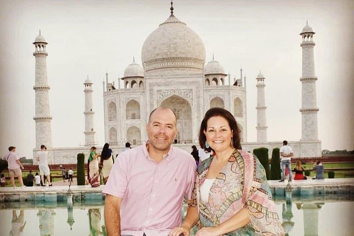 Taj Mahal Sunrise and Sunset: 11-Hour Private Agra Tour with 5-Star Lunch photo 2